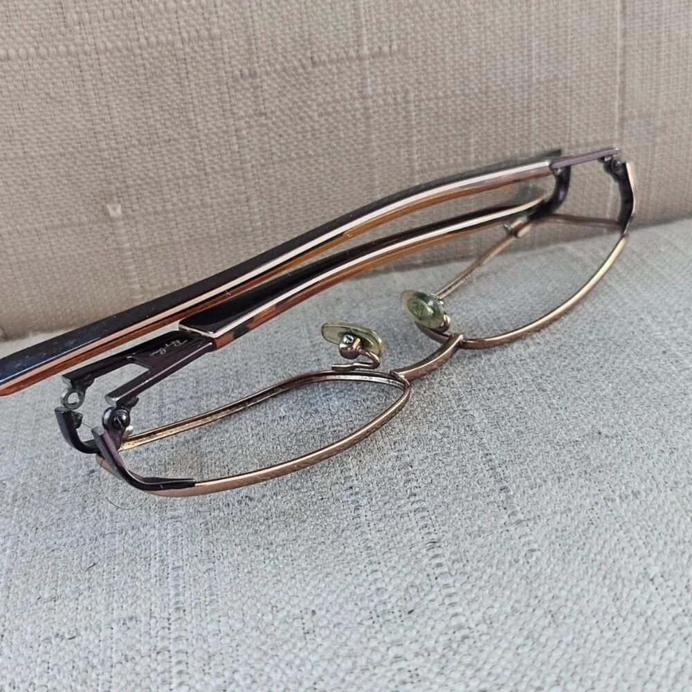 Ray-Ban Titanium Kids Eyeglasses Frame Gold Tone RB1021T Glasses Eyewear